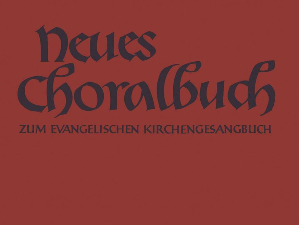 Neues ChoralbuchEvangelischen Kirchengesangbuch